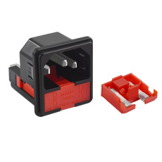 S-03DF-12（2） 雙保險(xiǎn)絲座